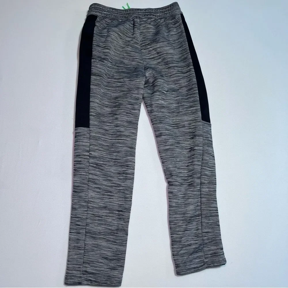 Boys Track Jogger Sweatpants Pants Set Pair of 2 Grey Size Large Lounge Play